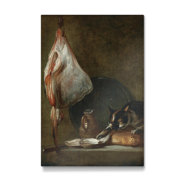 Galerie-Print "Stillleben mit Katze und Rochen" 30x20 cm artboxONE