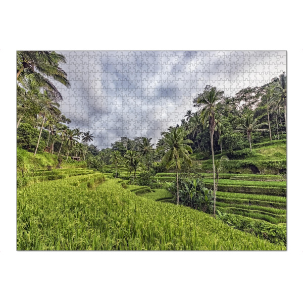 Puzzle Ravensburger "Bali-Terrassen" artboxONE - Natur,Reise,Reise / Asien,Reise / Länder