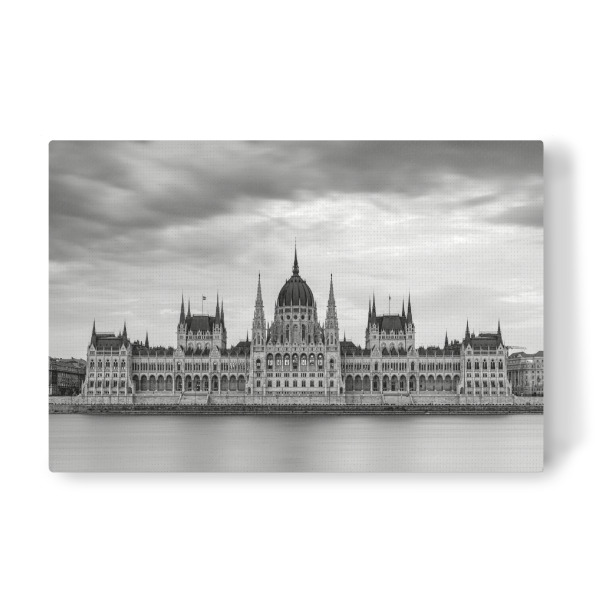 Leinwandbild "Parlament an der Donau" artboxONE - Architektur,Städte / Budapest - Budapest,Ungarn,Parlament,Donau,Parlamentsgebäude,Stadt