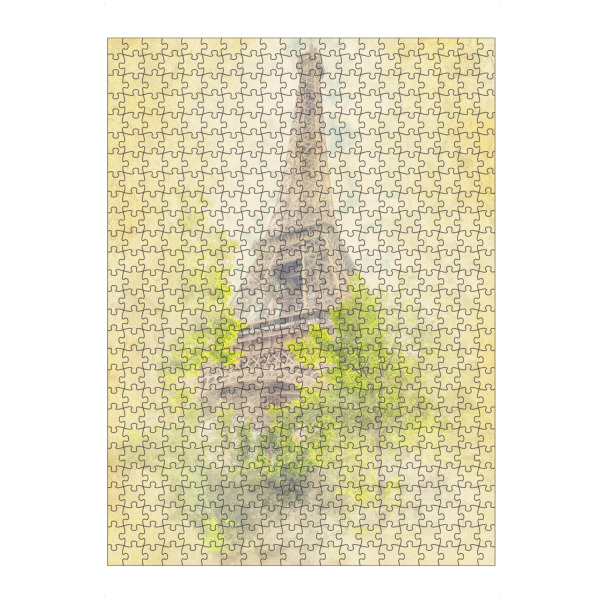 artboxONE Puzzle "Eiffel-Aquarell" artboxONE - Städte,Reise,Architektur,Städte / Paris,Reise / Länder
