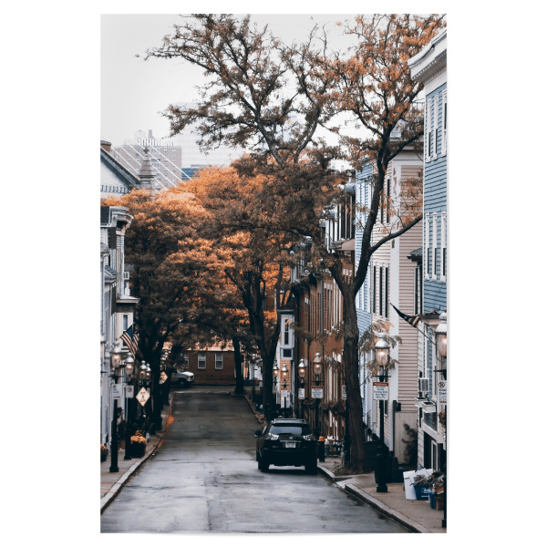 Poster 30x20 cm "Beacon Hill" artboxONE - Reise,Architektur,Reise / Länder,Städte / Boston