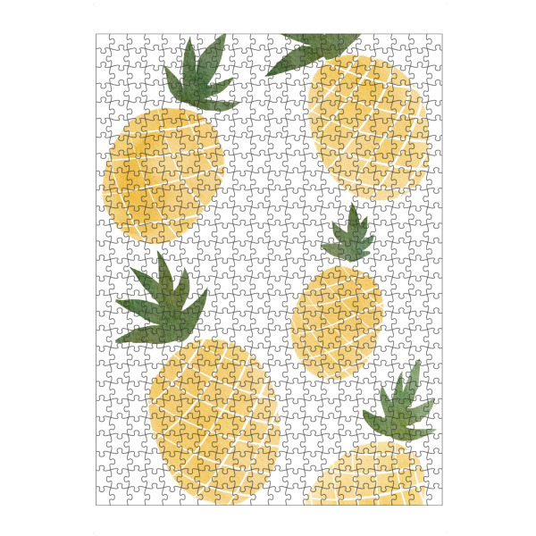 artboxONE Puzzle "Ananas-Frucht" artboxONE - Für Kinder,Essen & Trinken,Abstrakt,Essen & Trinken / Obst & Gemüse