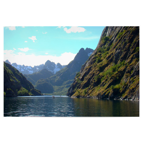 Poster 30x20 cm "Im Trollfjord" artboxONE - Natur,Reise,Reise / Strand und Meer,Reise / Länder