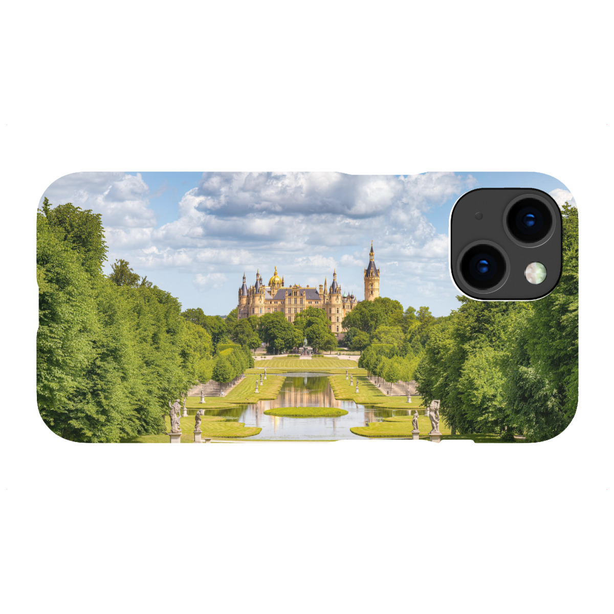 "Schlossgarten und Schloss Schwerin"für iPhone - Premium-Case Handyhülle artboxONE