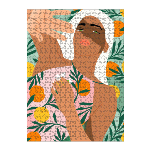 artboxONE Puzzle "Sommer im Orangenhain" artboxONE - Menschen,Fashion