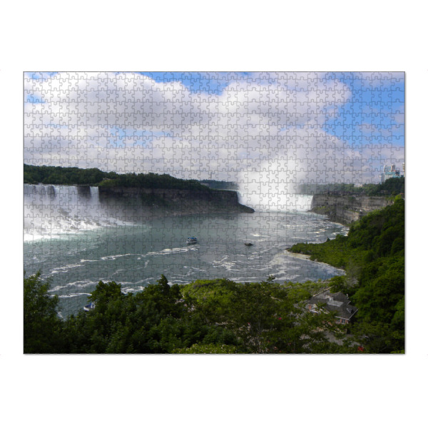 Puzzle Ravensburger "Die beeindruckenden Niagara Falls" artboxONE - Natur,Reise,Reise / Länder