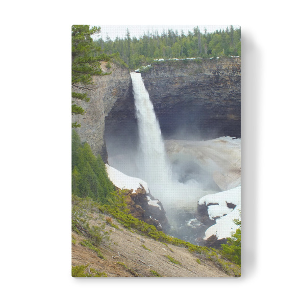 Leinwandbild "Helmcken-Wasserfall, BC" artboxONE - Natur,Reise,Reise / Länder