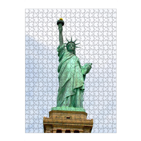 Puzzle Ravensburger "The New Yorker Miss Liberty" artboxONE - Städte / New York,Reise,Architektur,Reise / Länder