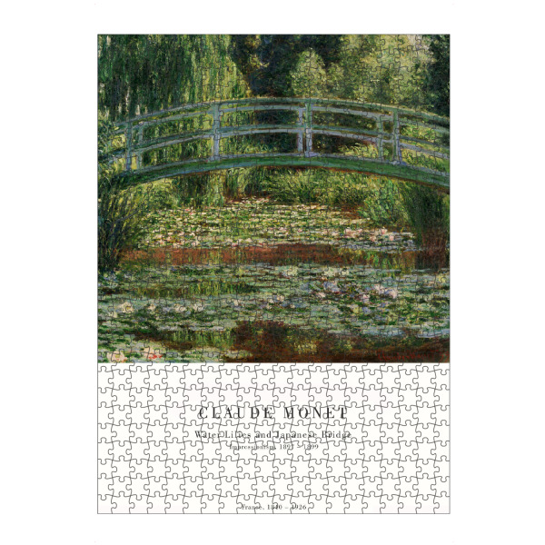 Puzzle Ravensburger "Monet - Japanische Brücke" artboxONE - Natur,Reise / Strand und Meer