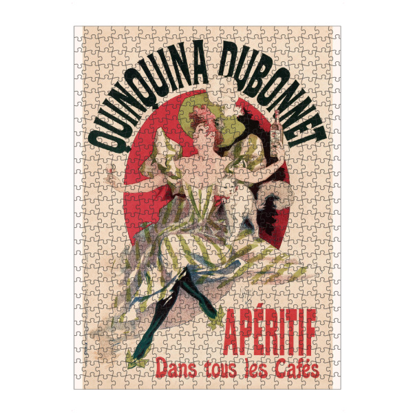 artboxONE Puzzle "Cheret - Quinquina Dubonnet" artboxONE - Tiere,Fashion,Festivals