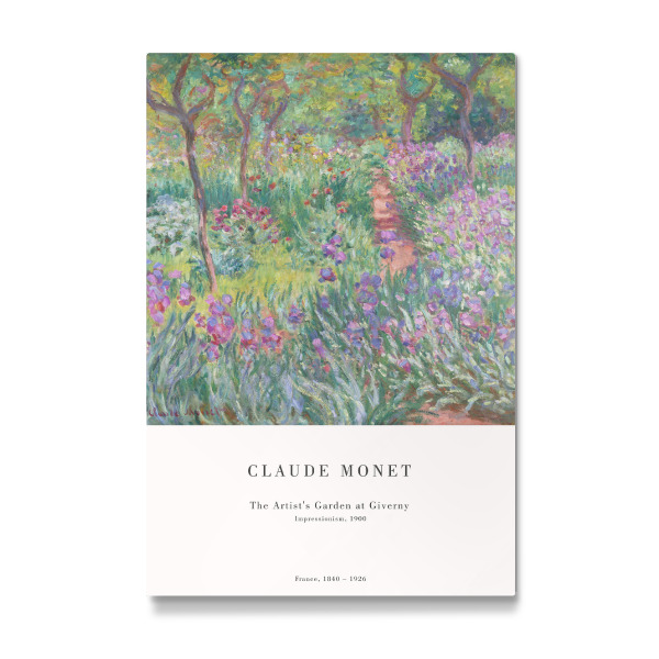 Galerie-Print "Monet - Des Künstlers Garten" 30x20 cm artboxONE