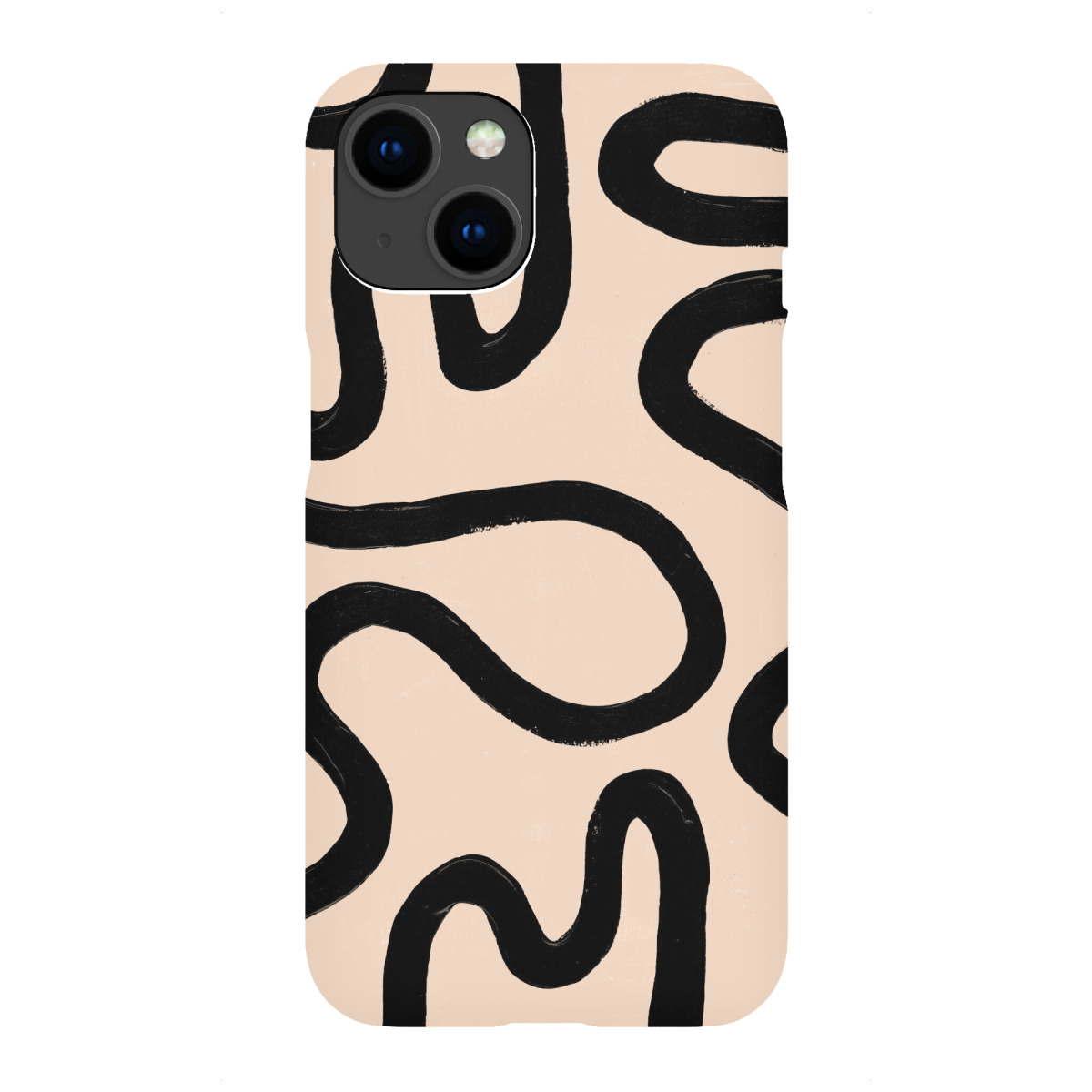 "Malou Studio - Leticia Black"für iPhone - Premium-Case Handyhülle artboxONE