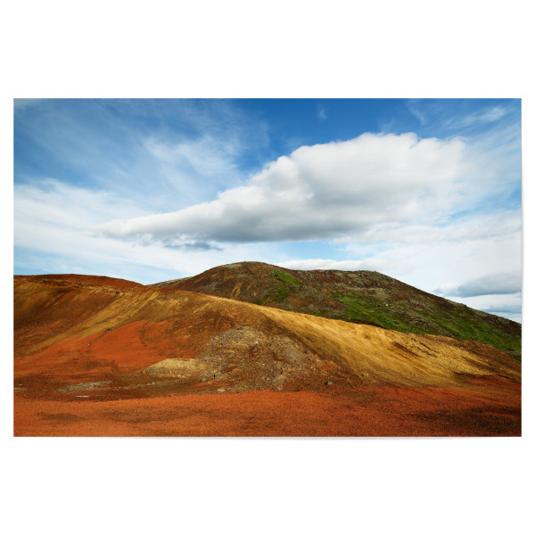 Poster "Farbige Berge" artboxONE - Natur,Reise,Reise / Länder