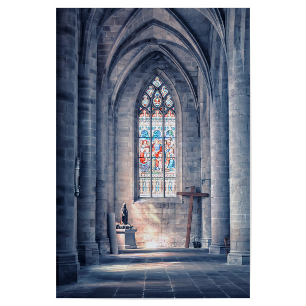 Poster "Licht in der Kirche" artboxONE - Städte,Reise,Architektur,Reise / Länder,Städte / Weitere