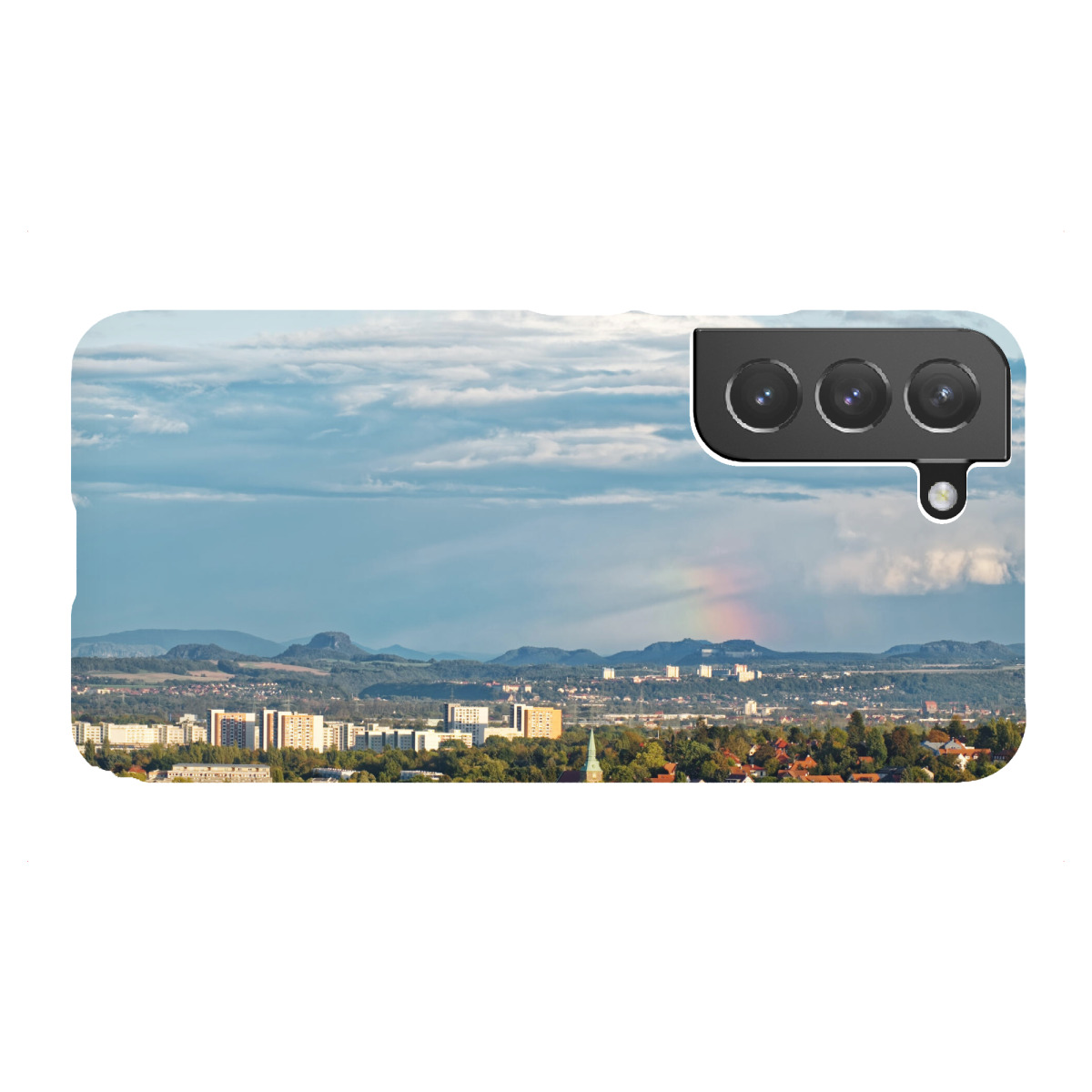 "Blick zum Elbsandsteingebirge"für Samsung Galaxy - Premium-Case Handyhülle artboxONE