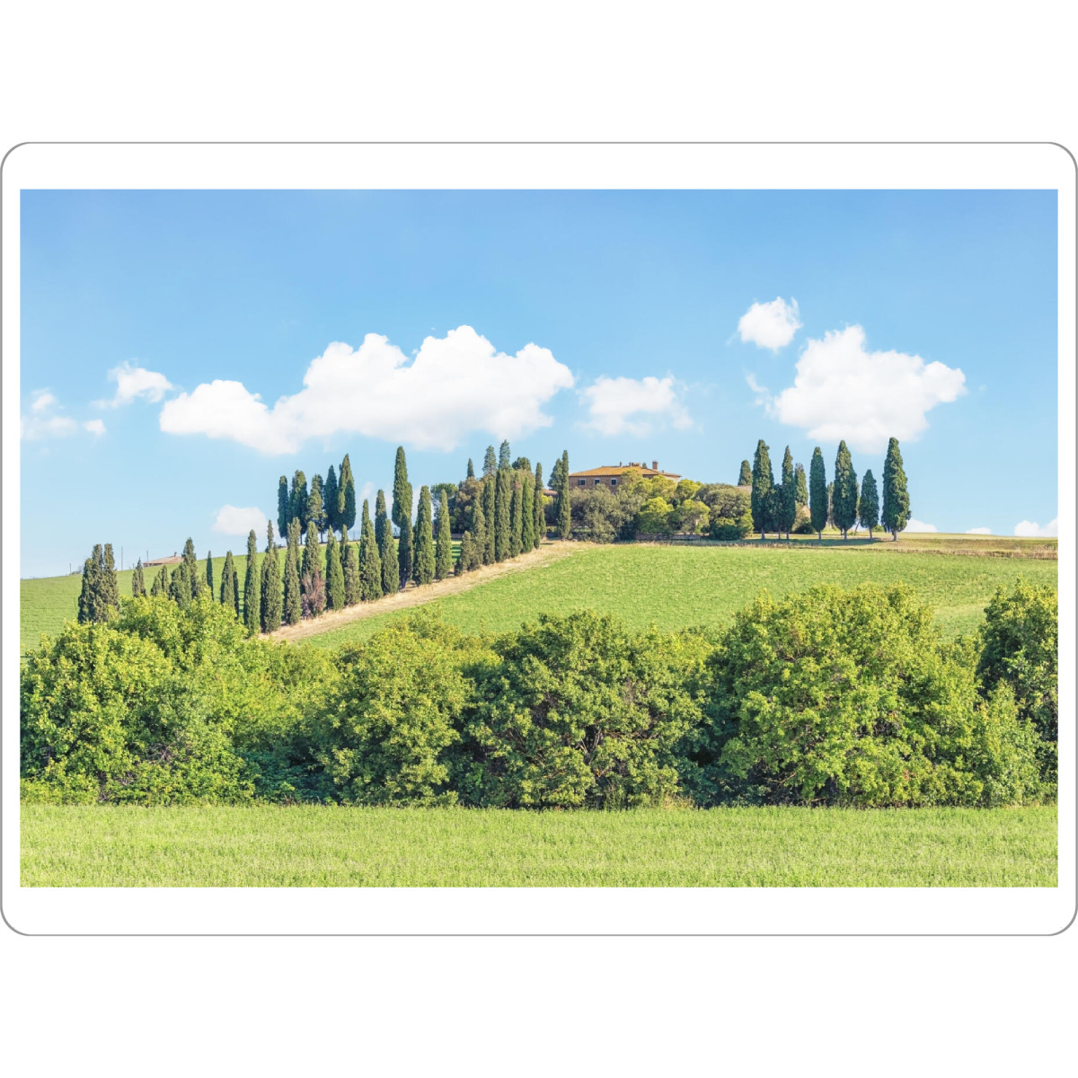 Tischset "Tuscany Landscape" artboxONE - Natur,Reise,Architektur,Reise / Länder
