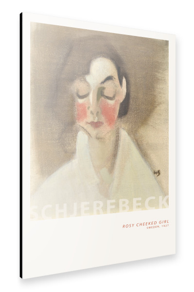Alu-Dibond "Schjerfbeck - Rosige Wangen" 30x20 cm artboxONE