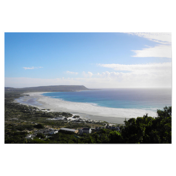 Poster "Long Beach am Kap" artboxONE - Natur,Reise,Reise / Strand und Meer,Reise / Afrika,Reise / Länder