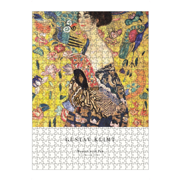 Puzzle Ravensburger "Klimt - Dame mit dem Fächer" artboxONE - Menschen