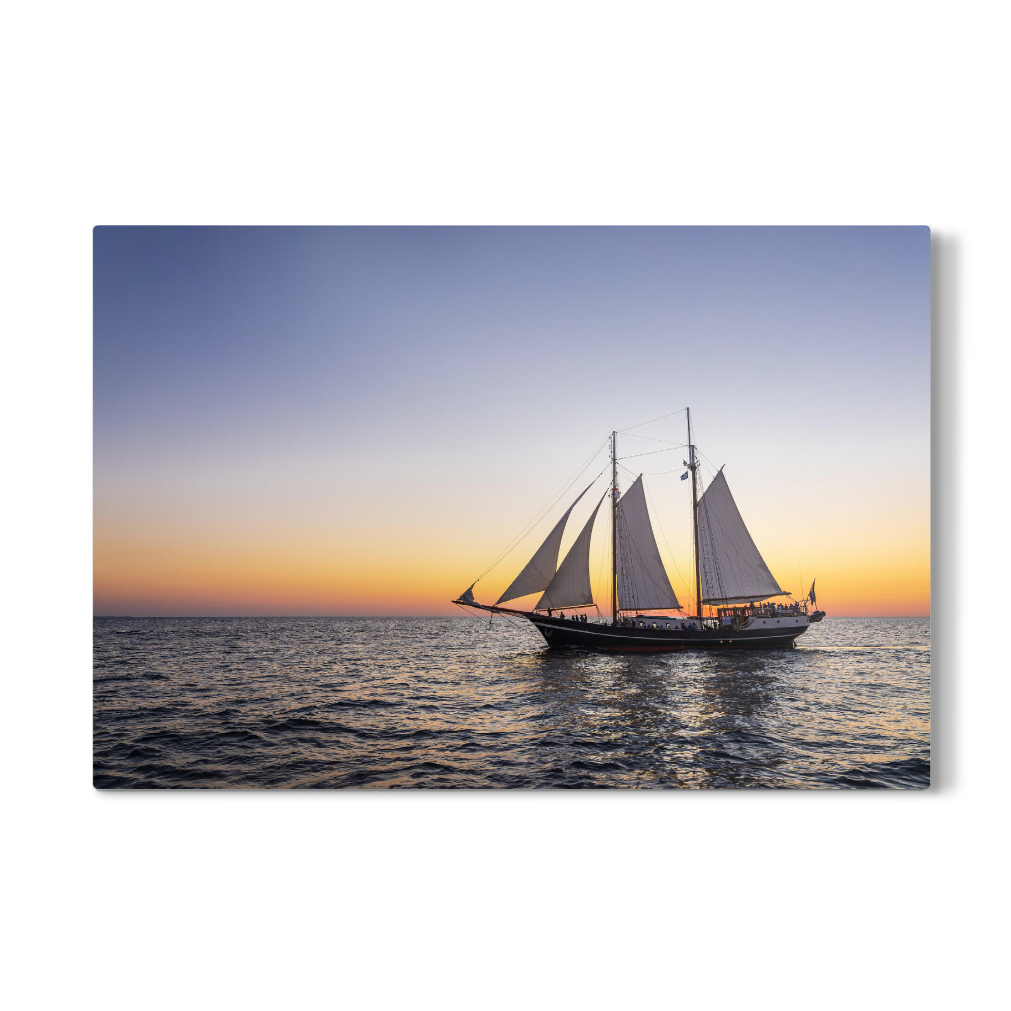 Galerie-Print "Windjammer, Ostsee, Abend" 30x20 cm artboxONE