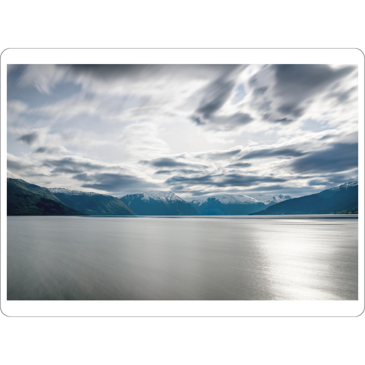 Tischset "Sonnenlicht in Norwegen" artboxONE - Natur,Reise,Reise / Länder
