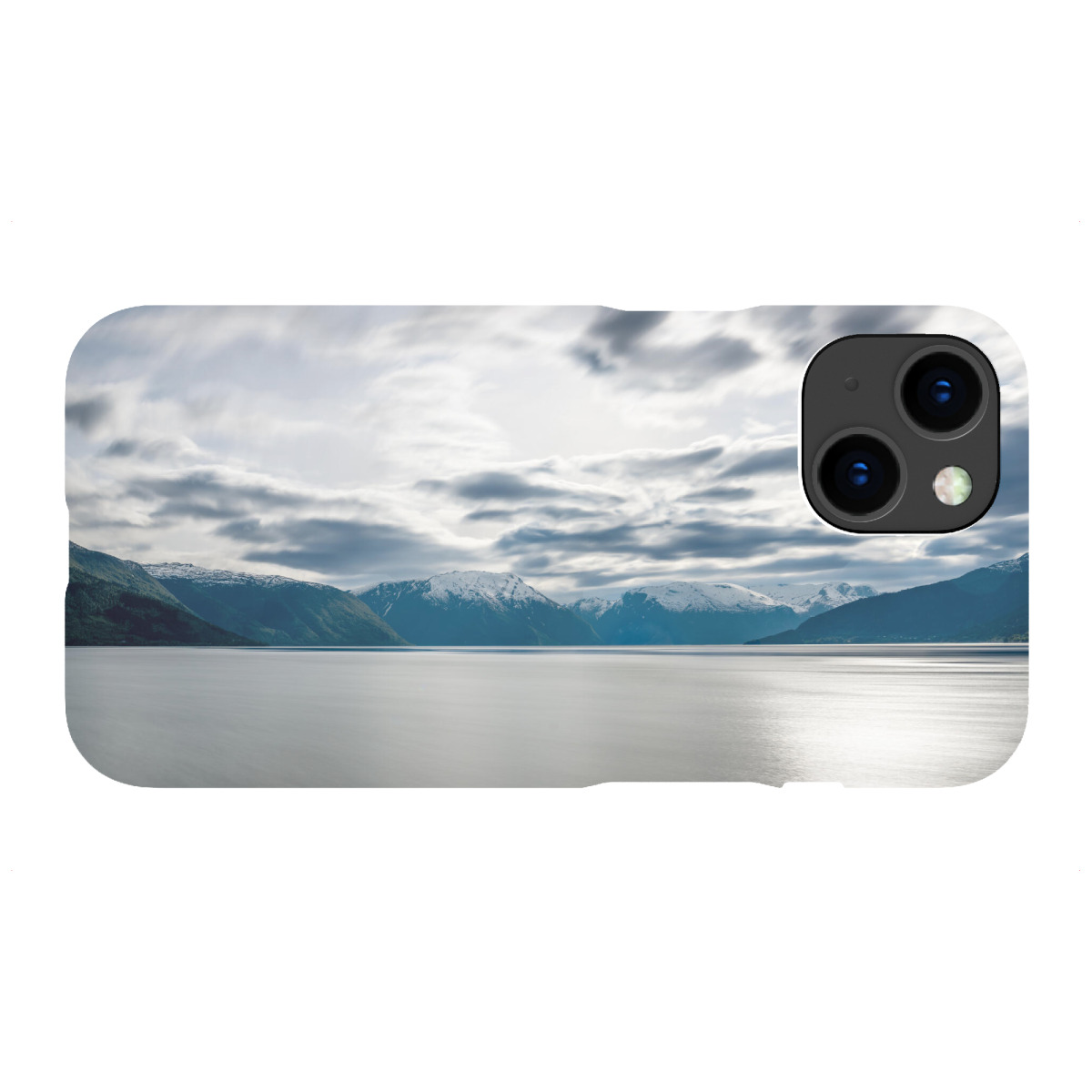 iPhone "Sonnenlicht in Norwegen" Premium-Case Handyhülle artboxONE