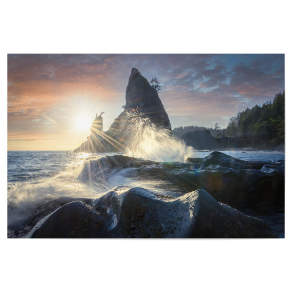Poster "Rialto-Wellen" artboxONE - Natur,Reise,Reise / Strand und Meer,Reise / Länder