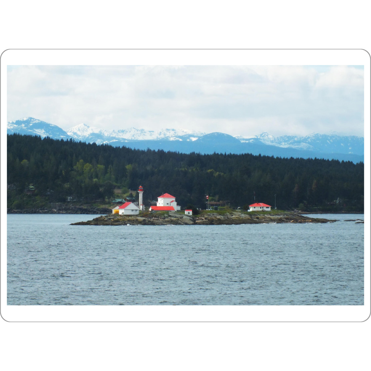 Tischset "Trip to Vancouver Island" artboxONE - Reise,Reise / Strand und Meer,Reise / Länder