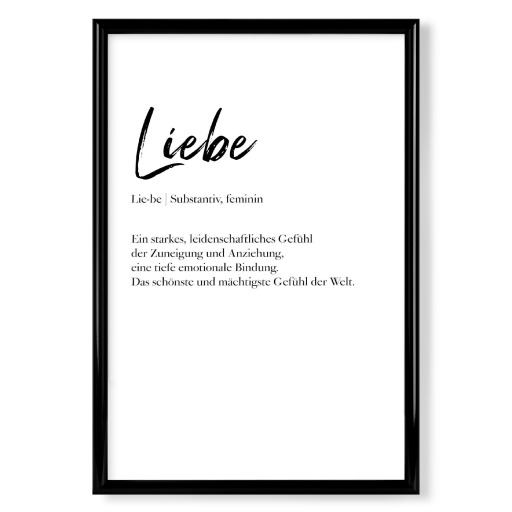 Definition der Liebe