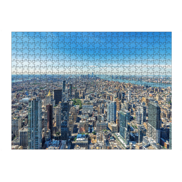 Puzzle Ravensburger "Gebäude in Manhattan" artboxONE - Städte,Städte / New York,Reise,Architektur,Reise / Länder