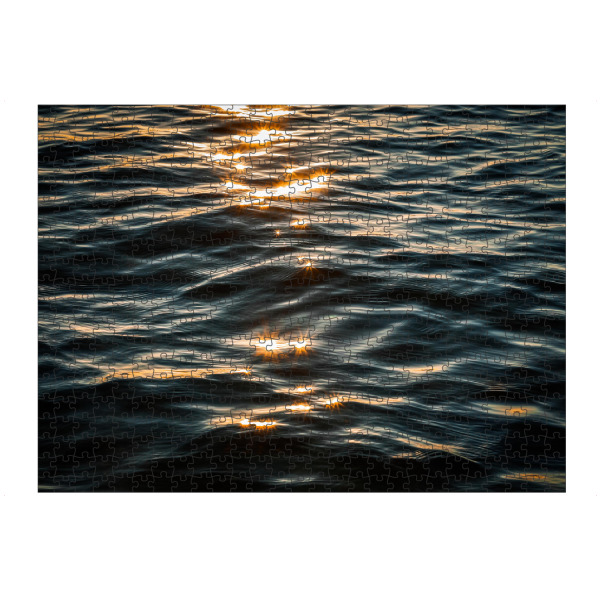 Puzzle Ravensburger "Ostseeblick bei Sonnenuntergang" artboxONE - Natur,Reise,Reise / Strand und Meer