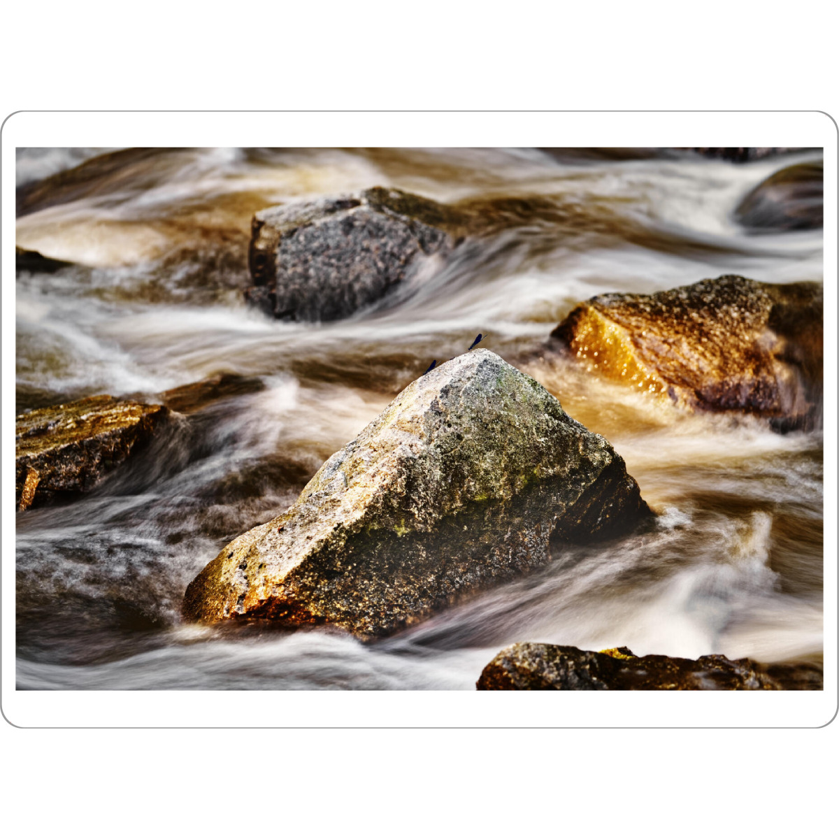 Tischset "Stromschnellen im Abendlicht" artboxONE - Natur