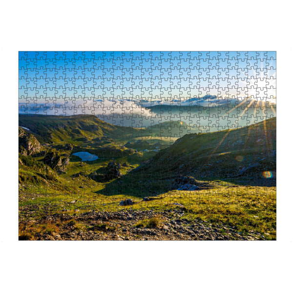 Puzzle Ravensburger "Sonnenaufgang in den Karpaten" artboxONE - Natur