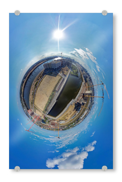 Acrylglasbild "Hamburg-Hafencity Baakenhafen" artboxONE - Städte,Städte / Hamburg,Reise,Architektur,Reise / Länder