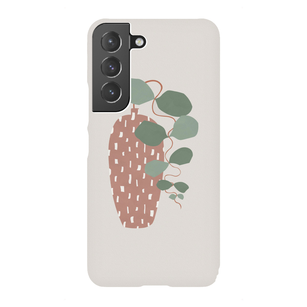 "Terrazzo & Leaves"für Samsung Galaxy - Premium-Case Handyhülle artboxONE