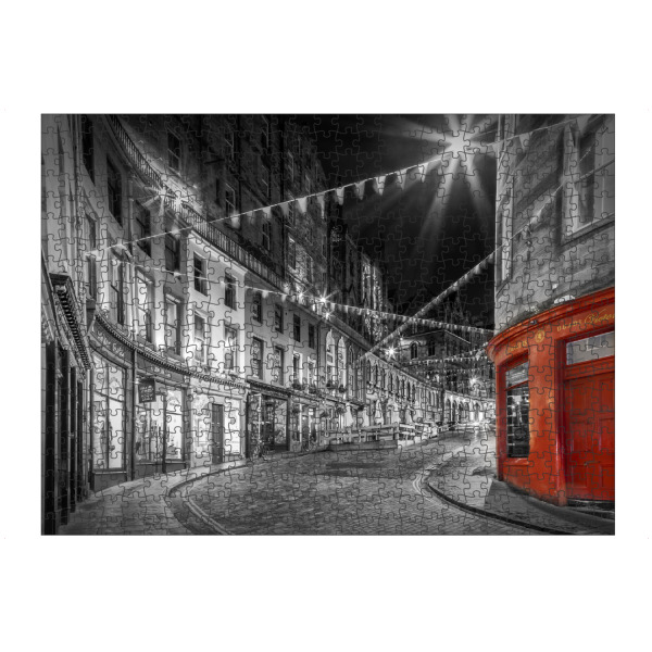artboxONE Puzzle "West Bow in Edinburgh" artboxONE - Städte,Architektur