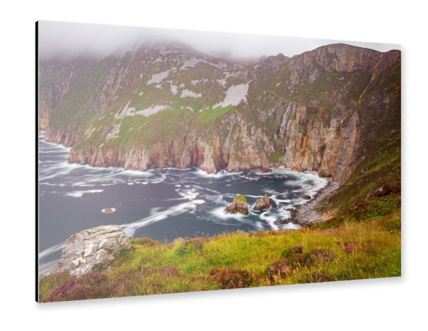 Alu-Dibond "Irische Küstenlandschaft" 30x20 cm artboxONE