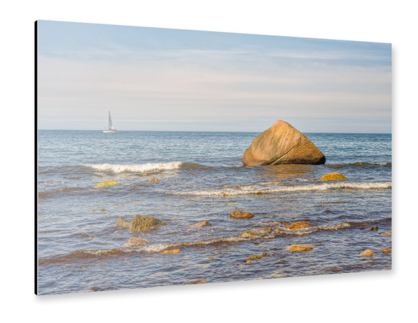 Alu-Dibond "Schwanenstein auf Rügen" 30x20 cm artboxONE