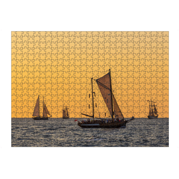artboxONE Puzzle "Segelschiffe, Ostsee, Himmel" artboxONE - Natur,Reise,Reise / Strand und Meer