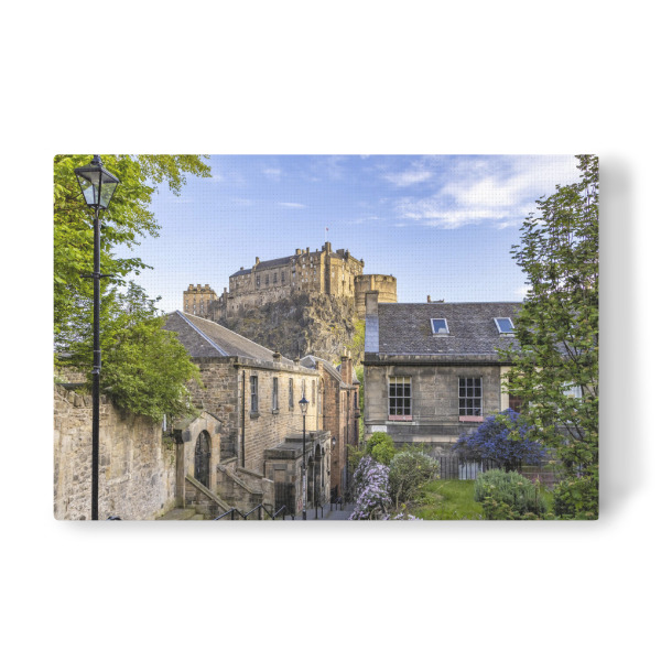 Leinwandbild "The Vennel in Edinburgh" artboxONE - Städte,Architektur