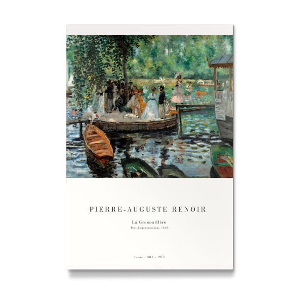 Galerie-Print "Renoir - La Grenouillère" 30x20 cm artboxONE