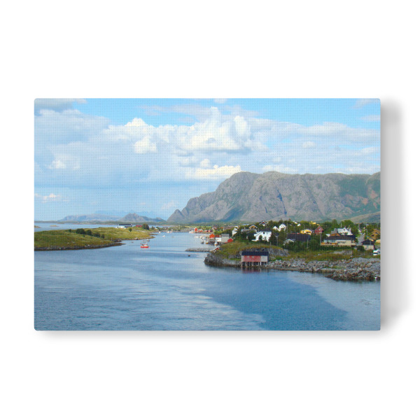 Leinwandbild "Norwegens Küste" artboxONE - Natur,Reise,Reise / Strand und Meer,Reise / Länder