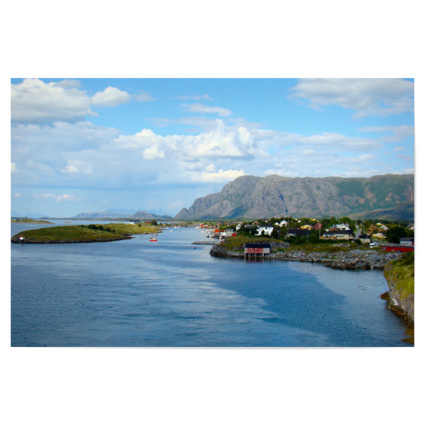 Poster 30x20 cm "Norwegens Küste" artboxONE - Natur,Reise,Reise / Strand und Meer,Reise / Länder