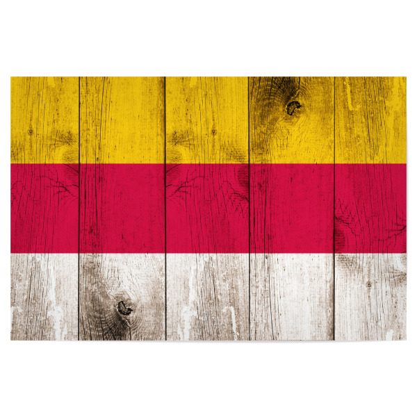 Poster 30x20 cm "Flagge Kärnten" artboxONE - Reise,Reise / Länder - Kärnten,Flagge,Fahne,österreich,Austria,Klagenfurt