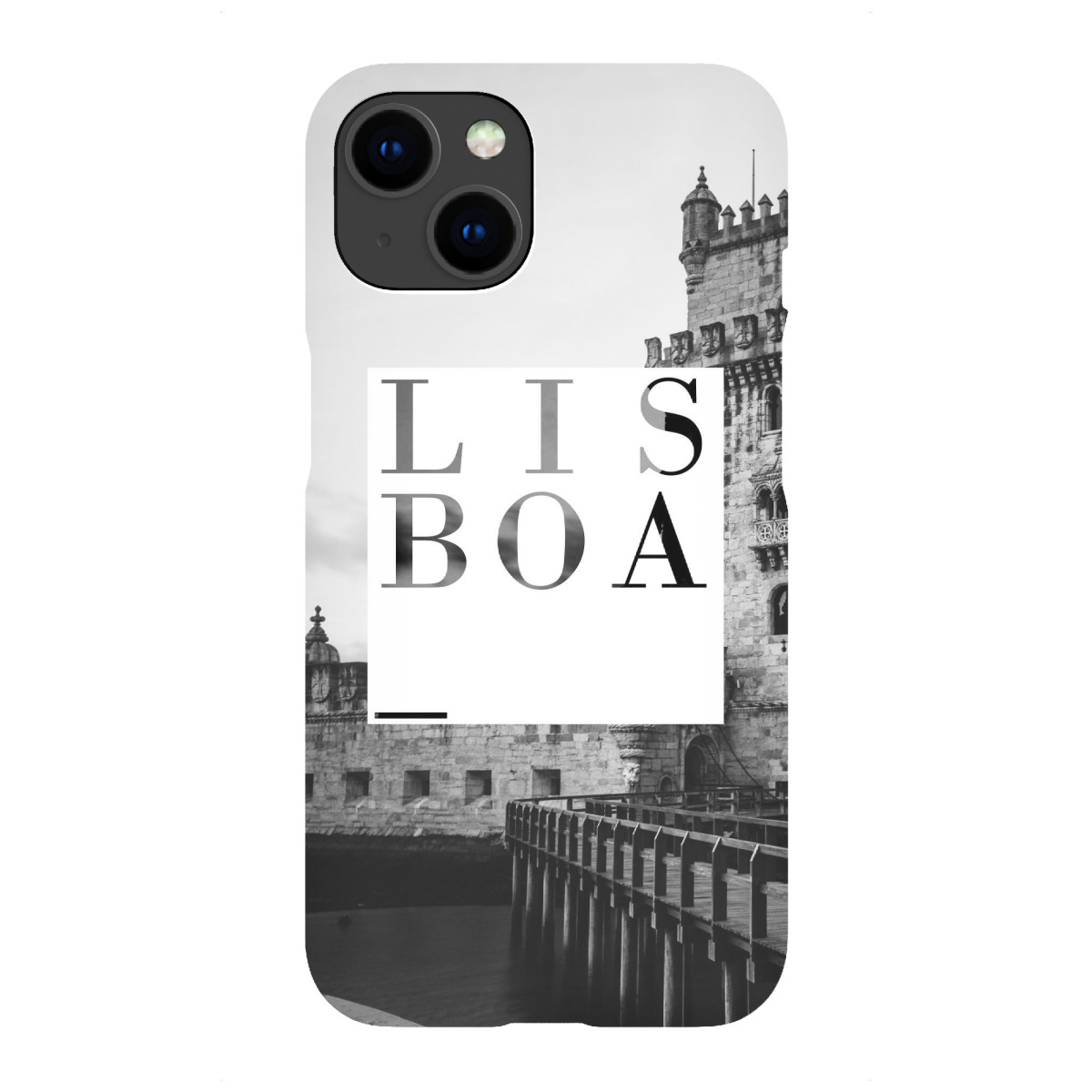"Lissabon sw"für iPhone - Premium-Case Handyhülle artboxONE