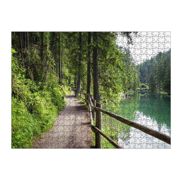 Puzzle Ravensburger "Gehweg am See" artboxONE - Natur,Reise,Reise / Länder