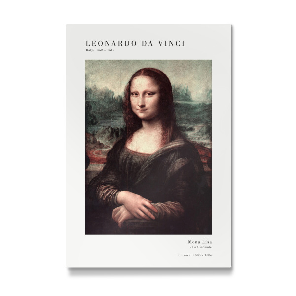 Galerie-Print "Da Vinci - Mona Lisa" 30x20 cm artboxONE