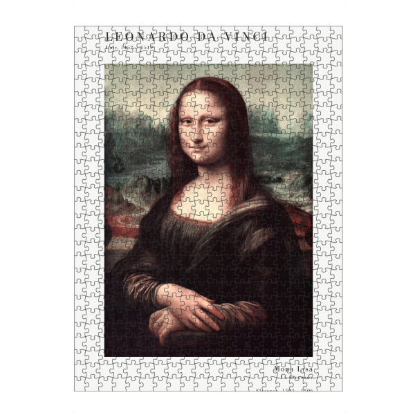 Puzzle Ravensburger "Da Vinci - Mona Lisa" artboxONE - Menschen
