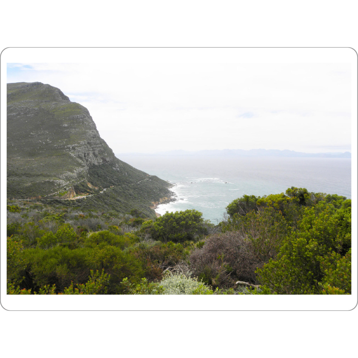 Tischset "Die Kaphalbinsel" artboxONE - Natur,Reise,Reise / Strand und Meer,Reise / Afrika,Reise / Länder