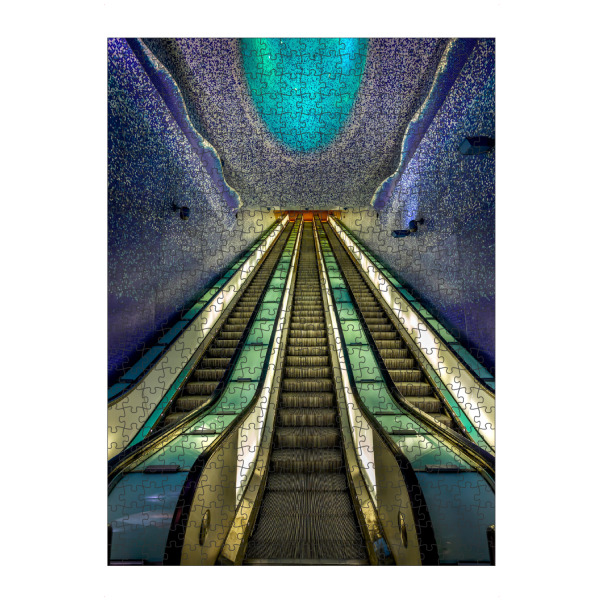 Puzzle Ravensburger "Funkelnde U-Bahn" artboxONE - Städte,Reise,Architektur,Reise / Länder,Städte / Weitere